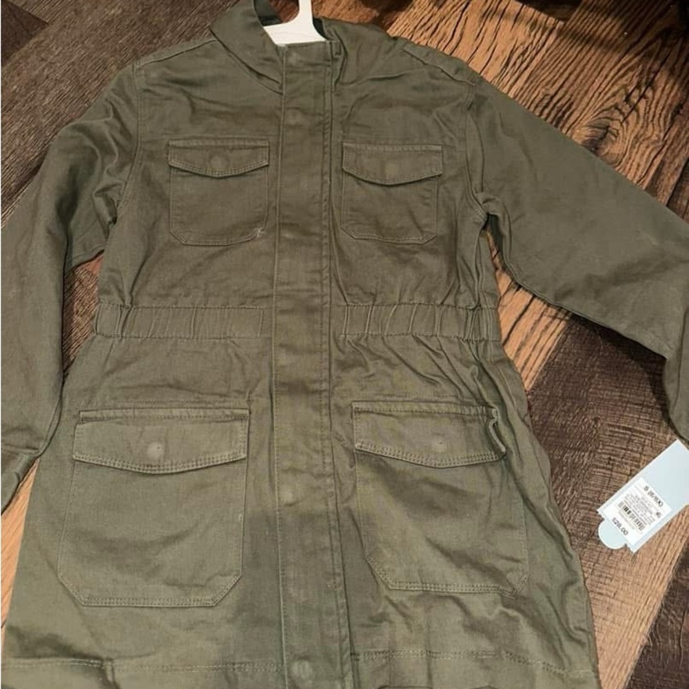 Olive Green Utility Jacket